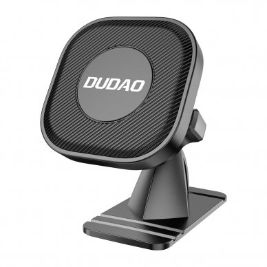 Laikiklis Dudao magnetic smartphone car holder Juodas (F6C)