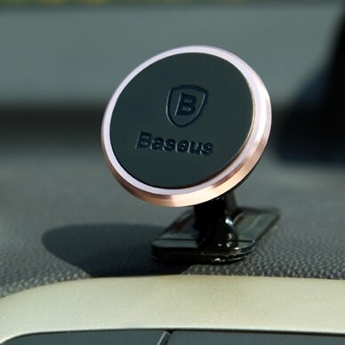 Laikiklis Magnetic car holder for the Baseus 360º - Sidabrinis 3