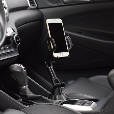 Laikiklis Smartphone car holder for cup Juodas 25