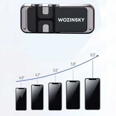 Laikiklis Wozinsky Magnetic Phone Holder with Cable Organizer (WMCDO-B1) 2