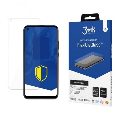 Lankstus apsauginis stiklas 3mk FlexibleGlass Huawei P40 Lite DZWT2129