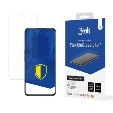 Lankstus apsauginis stiklas 3mk FlexibleGlass Lite Realme GT Neo 3