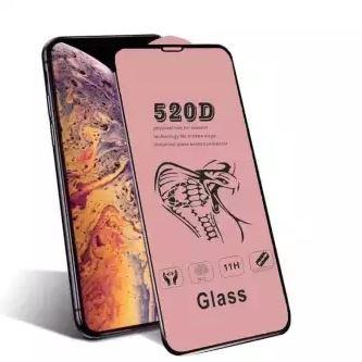 LCD apsauginis stikliukas 520D Apple iPhone 12/12 Pro juodas