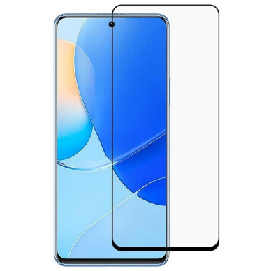 LCD apsauginis stikliukas 2.5D Perfectionists Huawei Nova 9 SE juodas