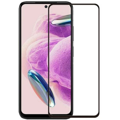 LCD apsauginis stikliukas 2.5D Perfectionists Xiaomi Redmi Note 12S lenktas juodas