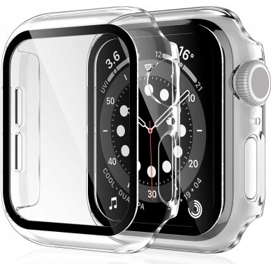 LCD apsauginis stikliukas 360 degree cover Apple Watch Ultra 49mm skaidrus