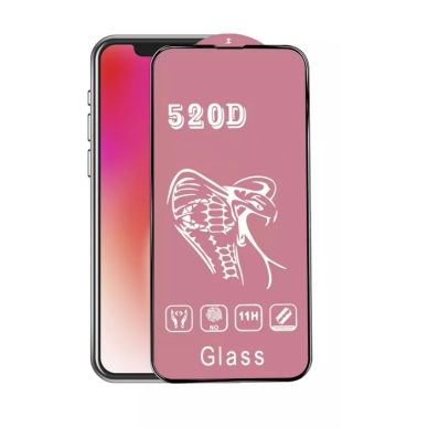 LCD apsauginis stikliukas 520D Xiaomi Redmi Note 12S juodas