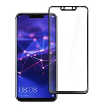 Lcd Apsauginis Stikliukas 5D Full Glue Huawei Mate 20 Lite Lenktas Juodas