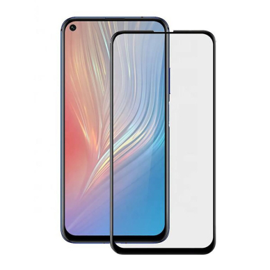 Lcd Apsauginis Stikliukas 5D Full Glue Huawei Nova 5T/Honor 20 Lenktas Juodas