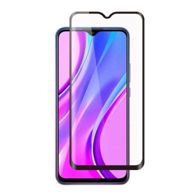 Lcd Apsauginis Stikliukas 9D Full Glue Xiaomi Redmi 9A Juodas