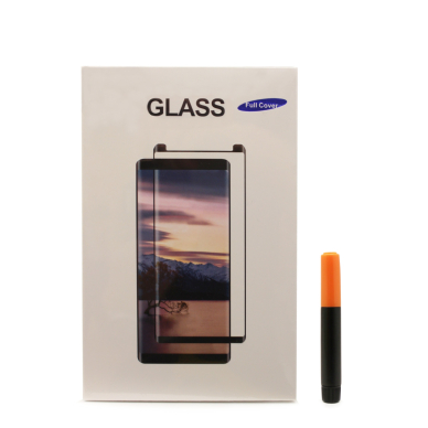 LCD apsauginis stikliukas M1 5D UV Glue Samsung Galaxy S21 Ultra/S30 Ultra lenktas skaidrus