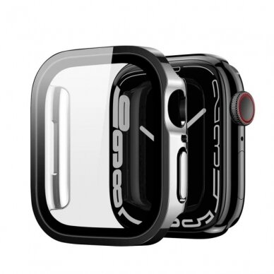 LCD apsauginis stikliukas/dėklas Dux Ducis Hamo Apple Watch 40mm juodas