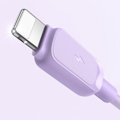 Lightning - USB 2.4A cable 1.2m Joyroom S-AL012A14 - Violetinis 7