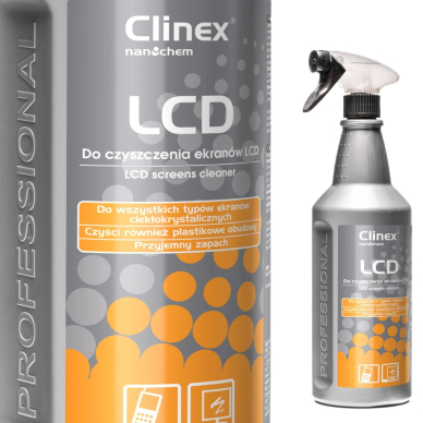 Liquid cleaning LCD screens monitors of CLINEX LCD phones 1L