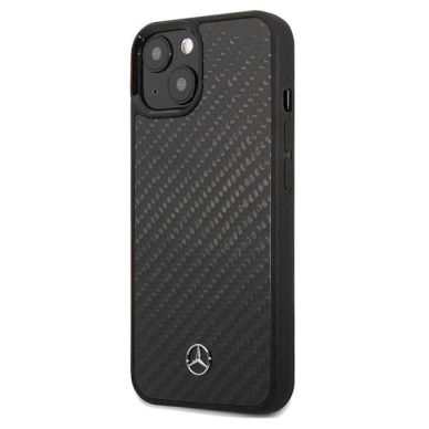 Mercedes Carbon Fiber Dynamic dėklas skirtas iPhone 15 - Juodas 1