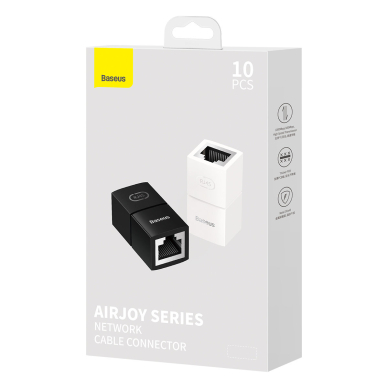 Network coupler Ethernet RJ-45 cable connector Baseus AirJoy Series 10 pcs - Baltas 7