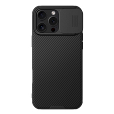 Nillkin CamShield Pro Dėklas iPhone 16 Pro Max with camera cover - Juodas