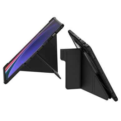 Nillkin Bumper Leather Case Pro Dėklas skirtas Samsung Galaxy Tab S9+ - Juodas 3