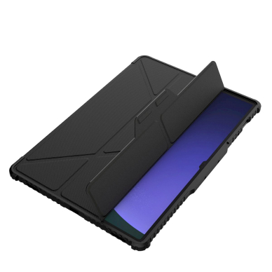 Nillkin Bumper Leather Case Pro Dėklas skirtas Samsung Galaxy Tab S9+ - Juodas 4