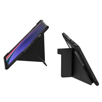 Nillkin Bumper Leather Case Pro Dėklas skirtas Samsung Galaxy Tab S9 - Juodas 3