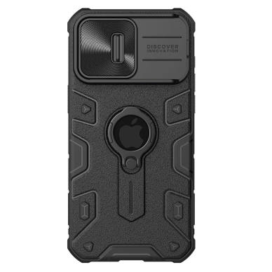 Nillkin CamShield Armor Dėklas iPhone 15 Pro Max - Juodas