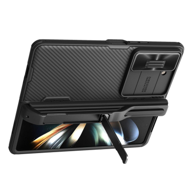 Nillkin CamShield Fold Dėklas skirtas Samsung Galaxy Z Fold 5 with additional stylus holder - juodas 2