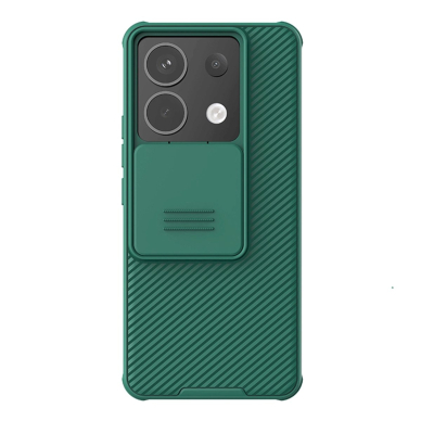 Nillkin CamShield Pro Dėklas Xiaomi Redmi Note 13 Pro 5G / Poco X6 5G - Žalias