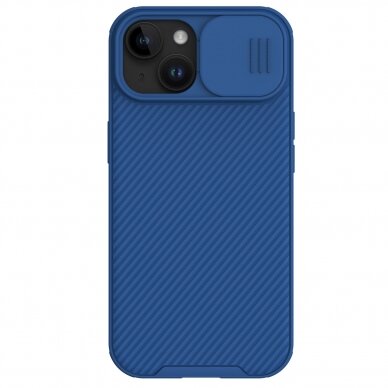 Nillkin CamShield Pro Magnetic Case for iPhone 15 Plus with camera cover - blue