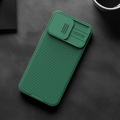 Nillkin CamShield Pro Magnetic Case for iPhone 15 Plus with camera cover - green 13