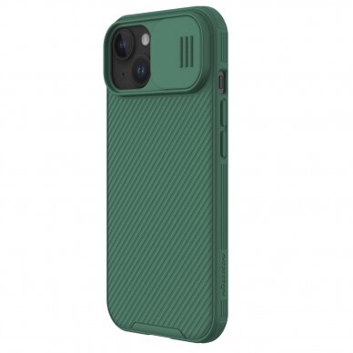 Nillkin CamShield Pro Magnetic Case for iPhone 15 Plus with camera cover - green 2