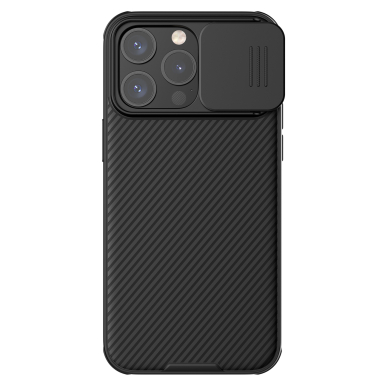 Nillkin CamShield Pro Magnetic Case for iPhone 15 Pro Max with Camera Cover - Black