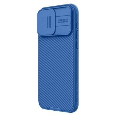 Nillkin CamShield Pro Magnetic Case for iPhone 15 Pro Max with Camera Cover - Blue 1