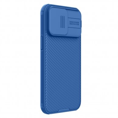 Nillkin CamShield Pro Magnetic Case for iPhone 15 Pro Max with Camera Cover - Blue 2