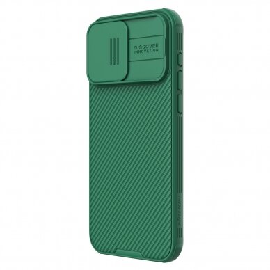 Nillkin CamShield Pro Magnetic Case for iPhone 15 Pro Max with Camera Cover - Green 1