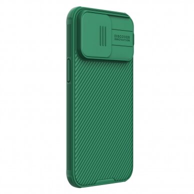 Nillkin CamShield Pro Magnetic Case for iPhone 15 Pro Max with Camera Cover - Green 2