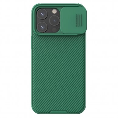 Nillkin CamShield Pro Magnetic Case for iPhone 15 Pro Max with Camera Cover - Green