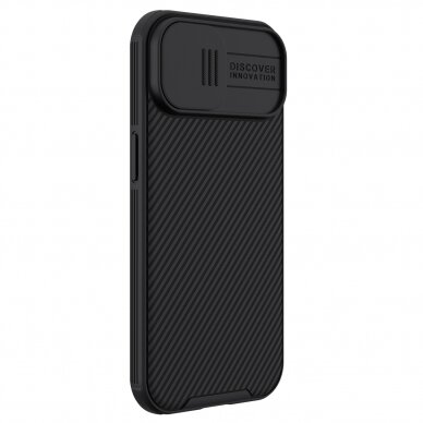 Nillkin CamShield Pro Magnetic Case for iPhone 15 with camera cover - black 4