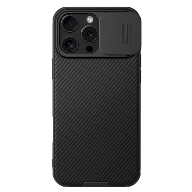 Nillkin CamShield Pro Magnetic Dėklas iPhone 16 - Juodas