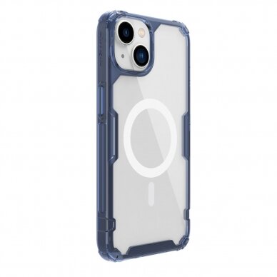 Nillkin Nature Pro iPhone 15 MagSafe Armor Case - Blue 2