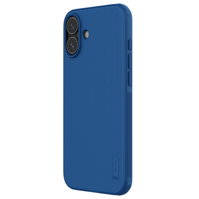 Nillkin Super Frosted Shield Pro Dėklas skirtas iPhone 16 - Mėlynas 1