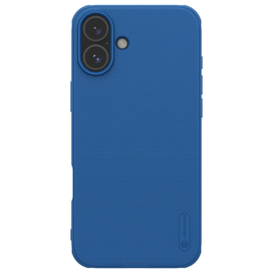 Nillkin Super Frosted Shield Pro Dėklas skirtas iPhone 16 - Mėlynas