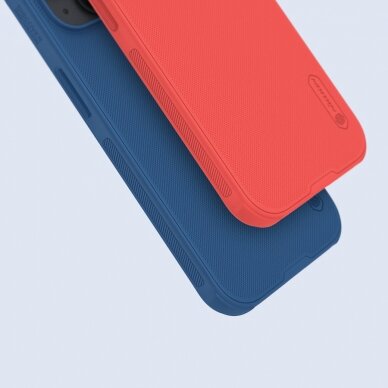 Nillkin Super Frosted Shield Pro iPhone 15 Case - Blue 8