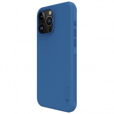 Nillkin Super Frosted Shield Pro iPhone 15 Pro Max Case - Blue 2