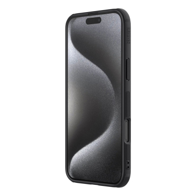 Nillkin Super Frosted Shield Pro Magnetic Dėklas skirtas iPhone 16 Pro Max - juodas 4