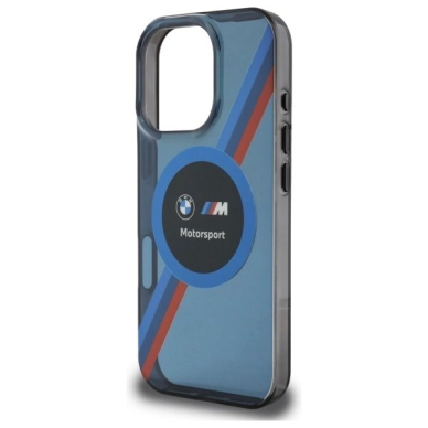 Orginalus BMW Dėklas Motosport IML Circle MagSafe  iPhone 16 Pro Max - Navy Blue 5