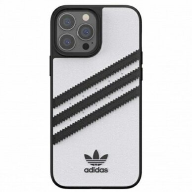 Originalus Adidas dėklas OR Molded PU iPhone 13 Pro Max 6.7 Baltas / Baltas 47143 1