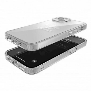 Originalus Adidas dėklas OR Protective iPhone 14 6.1 Clear Case Permatomas 50229 4