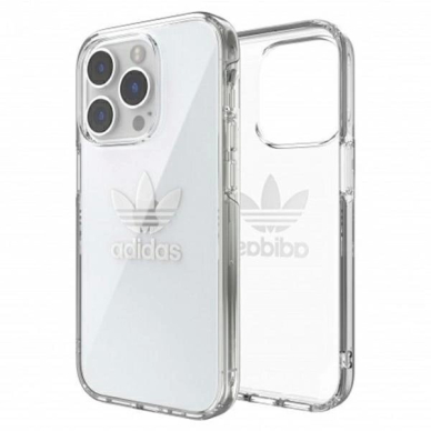 Originalus Adidas dėklas OR Protective iPhone 14 Pro 6.1 Clear Case Permatomas 50230 7