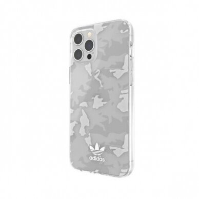 Originalus Adidas dėklas OR SnapCase Camo iPhone 12 Pro Ma x Baltas 43706 5