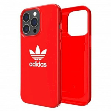 Originalus Adidas dėklas OR SnapCase Trefoil iPhone 13 Pro / 13 6.1  raudonas 6